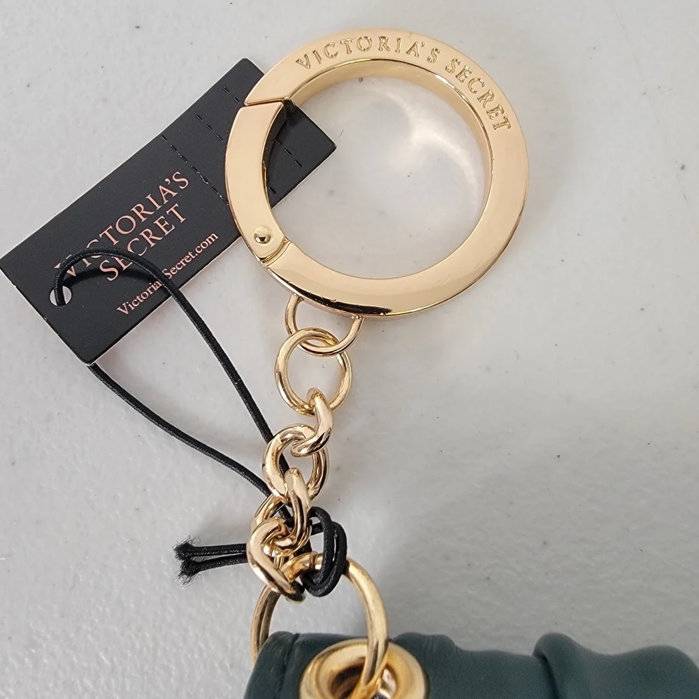 Victoria's Secret Teal Quilted Card Holder